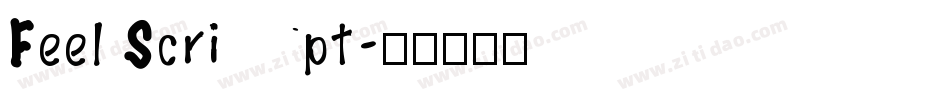 Feel Script字体转换